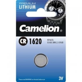 Pile CR1620 DL1620 3v Lithium Camelion
